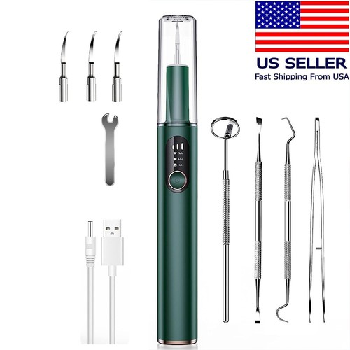Ultrasonic tooth cleaner - cleaner, kit
