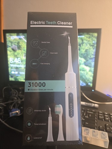 Ultrasonic tooth cleaner - tooth,
