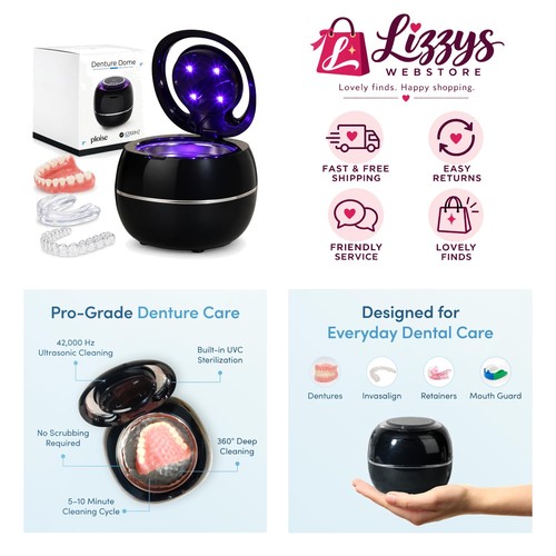 Denture dome ultrasonic - dome,