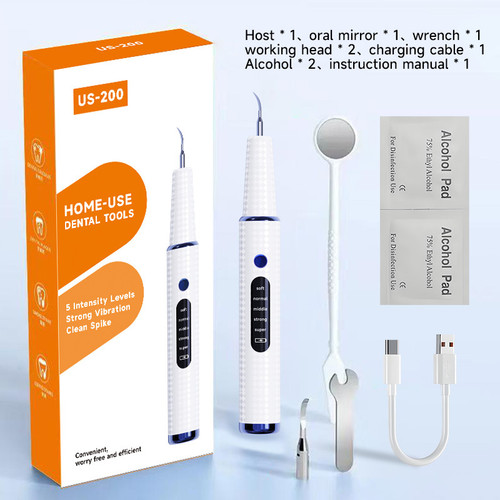 Ultrasonic tooth cleaner kit - cleaner,