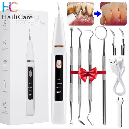 Ultrasonic tooth cleaner - tooth,