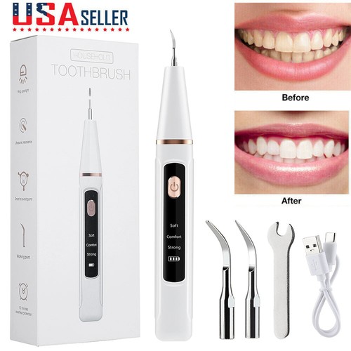 Ultrasonic tooth cleaner - ultrasonic, kit