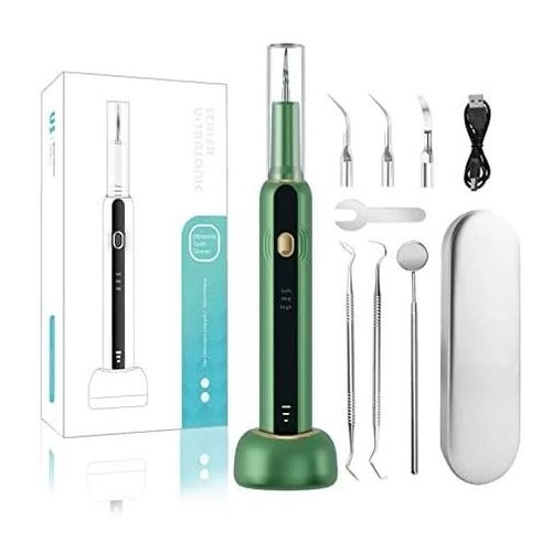 Ultrasonic tooth cleaner - cleaner, kit