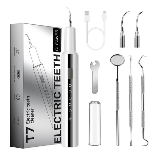 Ultrasonic tooth cleaner - tooth,