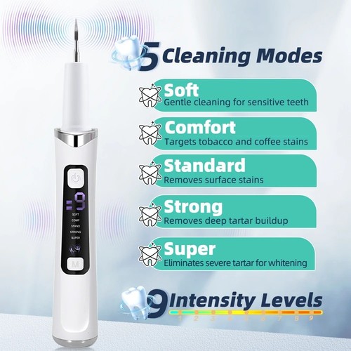 Ultrasonic tooth cleaner - ultrasonic,