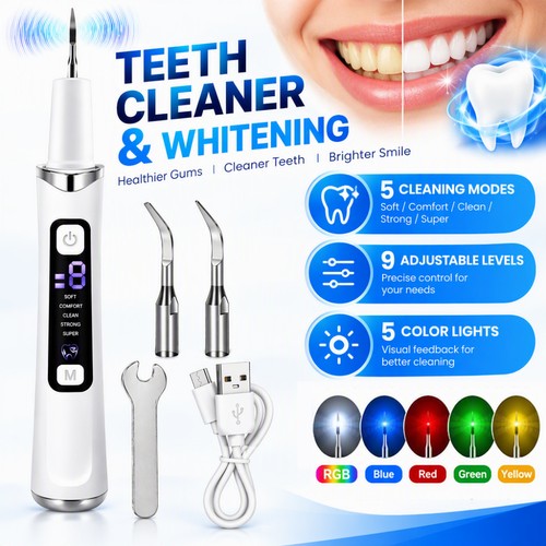 Ultrasonic tooth cleaner - ultrasonic,