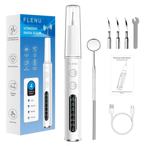 Ultrasonic tooth cleaner - tooth,